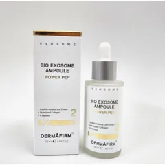 Tinh Chất Trẻ Hóa Da Dermafirm Bio Exosome Ampoule Power PEP 50ml - Chống Lão Hóa, Tăng Đàn Hồi, Cải Thiện Nếp Nhăn, Phù Hợp Mọi Loại Da
