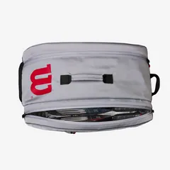 Túi đựng vợt pickleball Wilson Super Tour Bag WR8905800 - Chất liệu TPU bền, thiết kế nhiều ngăn tiện ích cho thể thao và du lịch.