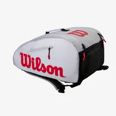 Túi đựng vợt pickleball Wilson Super Tour Bag WR8905800 - Chất liệu TPU bền, thiết kế nhiều ngăn tiện ích cho thể thao và du lịch.