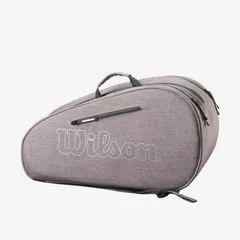 Túi Đựng Vợt Pickleball Wilson Team Padel Bag WR8903700 - Dùng Cho Thể Thao, Nhiều Ngăn, Chất Liệu Bền Bỉ, Thiết Kế Rộng Rãi