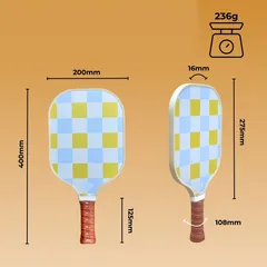 Vợt Pickleball Carbon Fiber T300 BlizCT-02 - Trải Nghiệm Vượt Trội và Linh Hoạt Cho Người Chơi Pickleball