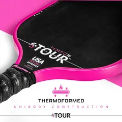 Vợt Pickleball Franklin FS Tour Tempo 14mm Carbon T700 - Độ Bật và Xoáy Tốt, Lõi Polypropylene Bền Chắc, Chất Lượng Cao