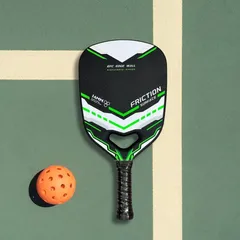 Vợt Pickleball Jusain JSR-121 Friction Surface 14mm - Vợt Đánh Bóng Chuyên Nghiệp, Cải Thiện Lực Đánh và Kiểm Soát Bóng Tối Ưu