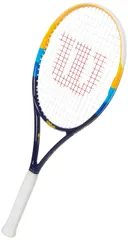 Vợt Tennis Wilson Profile B07MBQSGTQ Dành Cho Người Lớn - Thiết Kế Nhẹ, Cơ Động Cao, Màu Xanh/Da Cam