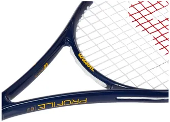 Vợt Tennis Wilson Profile B07MBQSGTQ Dành Cho Người Lớn - Thiết Kế Nhẹ, Cơ Động Cao, Màu Xanh/Da Cam