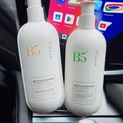 Bộ Dầu Gội Xả EPHYLA B5 Biotin Repair 800ml - Chăm Sóc Tóc Hư Tổn, Khô Xơ, Giảm Rụng Tóc, Mềm Mượt, Dưỡng Ẩm