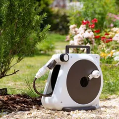 Bộ Vòi Tưới Cây 20m Takagi Aurora NANO RM220BR - Vòi Phun Nước Chống Xoắn, 4 Chế Độ Tưới Linh Hoạt, Chất Liệu PVC Bền Bỉ
