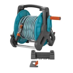 Bộ Vòi Tưới Cây Treo Tường 20m Gardena 08009-20 - Dụng Cụ Tưới Nước Đa Chức Năng cho Vườn Nhỏ, Chất Liệu HDPE và Inox Cao Cấp