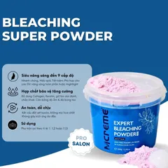 Bột Tẩy Tóc Hồng Mcreme Expert Bleaching Power - Nâng Sáng Đến Mức Độ 9, Bảo Vệ Tóc, Thích Hợp Cho Tóc Nhuộm và Tự Nhiên