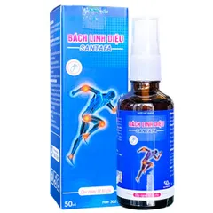 Chai Xịt Xoa Bóp Chấn Thương Bách Linh Diệu Giảm Đau, Hỗ Trợ Lưu Thông Máu, Đau Nhức Xương Khớp