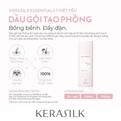 Dầu Gội Tăng Phồng Tóc Kerasilk Volumizing Bodified Full 250ml - Giúp Tóc Bồng Bềnh, Sạch Sâu, Hương Hoa Tự Nhiên