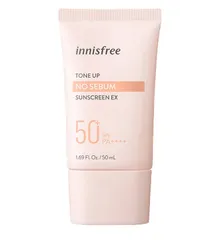 Kem Chống Nắng Innisfree No Sebum SPF50 Kiểm Soát Nhờn, Nâng Tone Da, Chống Nắng Tối Ưu, Dành Cho Da Dầu, Hỗn Hợp, Làn Da Sáng Mịn