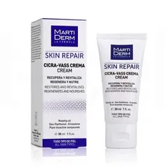 Kem Dưỡng Phục Hồi Da MartiDerm Skin Repair Cicra Vass Cream 30ml [hàng nhập khẩu] - Giúp Làm Dịu Da Nhạy Cảm, Phục Hồi Tổn Thương và Ngăn Ngừa Sẹo