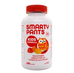 Kẹo Dẻo Vitamin & Omega 3 Smarty Pants Kids 180 Viên - Bổ Sung Dinh Dưỡng Cho Trẻ Em - Nguyên Chất Từ Mỹ, Hương Vị Trái Cây Thơm Ngon