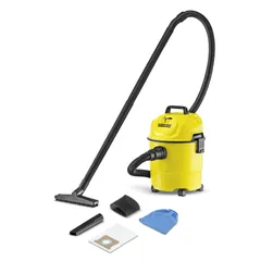 Máy Hút Bụi Khô và Ướt Karcher WD 1 Classic 1.098-322.0 - Công Suất 1000W, Dung Tích 15L, Đa Chức Năng Cho Gia Đình và Nơi Làm Việc