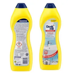 Nước tẩy rửa nồi, bồn rửa Denkmit 750ml - Chất tẩy rửa đa năng hương chanh tự nhiên, siêu sạch bóng, xuất xứ Đức