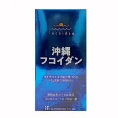 [Hàng nhập khẩu] Viên uống Okinawa Fucoidan Kanehide Bio Nhật Bản - Hỗ trợ sức khỏe 180 viên - Fucoidan tự nhiên từ tảo nâu Mozuku