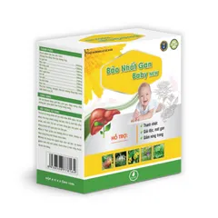 Siro Bảo Nhất Gan Baby Gia Phát - Hỗ trợ thanh nhiệt, giải độc gan cho trẻ từ 1 tuổi, tăng cường miễn dịch tự nhiên, dễ hấp thu.