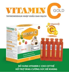 Siro Vitamin C Gold - Thực Phẩm Chức Năng Bổ Sung Vitamin C Tăng Cường Miễn Dịch, Hỗ Trợ Khỏe Mạch và Làm Sáng Da