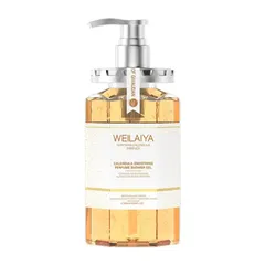 Sữa Tắm Dưỡng Ẩm Sáng Da Weilaiya Cúc Vạn Thọ 450ml - Chăm Sóc Da Mềm Mịn, Trắng Sáng, Nguyên Liệu Từ Hoa Cúc Vạn Thọ