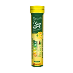 Viên Sủi Năng Lượng Livecool Hương Cam 16 Viên - Hỗ Trợ Giảm Mệt Mỏi, Bổ Sung Vitamin Nhóm B, Giúp Tăng Cường Tập Trung