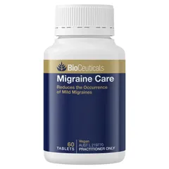 Viên uống BioCeuticals Migraine Care - Hỗ trợ giảm đau nửa đầu & tăng cường tuần hoàn, 60 viên của Úc