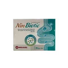 Viên Uống Hỗ Trợ Bổ Sung Lợi Khuẩn Đường Ruột NinBiotic Nam Dược - 20 Ống X 10ml, Duy Trì Sức Khỏe Tiêu Hóa Cho Trẻ Em Và Người Lớn