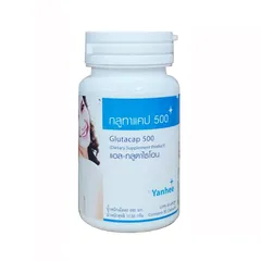Viên Uống Trắng Da Yanhee Glutacap 500 - Hỗ Trợ Dưỡng Da Trắng Mịn, Giảm Thâm Sạm, Chống Oxy Hóa, 30 Viên