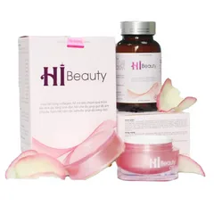 Viên Uống & Kem Bôi Hi Beauty - Hỗ Trợ Làm Trắng Da, Giảm Nám, Chống Lão Hóa - Sản Phẩm Dưỡng Da Từ Thiên Nhiên