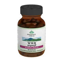 Viên uống WWB Organic India - Thực phẩm chức năng hỗ trợ điều hòa và ổn định nội tiết cho phụ nữ, cải thiện sức khỏe sinh sản hiệu quả.