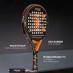 Vợt Padel Nox Equation Advanced 2022 - Thiết Kế Gọt Nước, Công Nghệ HR3, Cao Cấp Cho Người Chơi Padel Trung Cấp