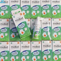 Xịt Chống Sâu Răng Midkid 30ml - Giải Pháp Diệt Khuẩn Bảo Vệ Răng Miệng Cho Bé Từ 1-6 Tuổi, Giảm Mảng Bám, Tái Tạo Men Răng