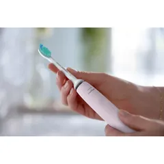 Bàn chải đánh răng điện Philips HX3651/11 Series 2100 - Công nghệ Sonicare, Làm Sạch Hiệu Quả, Thoải Mái Và Tiện Lợi