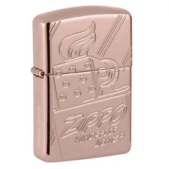Bật Lửa Zippo Script Collectible Armor Rose Gold 48768 - Phiên Bản Kỷ Niệm 75 Năm, Hàng Giới Hạn Sang Trọng