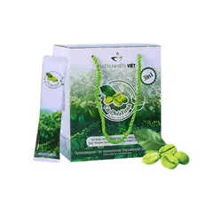Cà Phê Hỗ Trợ Giảm Cân Thiên Nhiên Việt - Giúp Tăng Trao Đổi Chất, Tăng Tiêu Thụ Chất Béo - Gói Hòa Tan Thơm Ngon Dễ Dùng