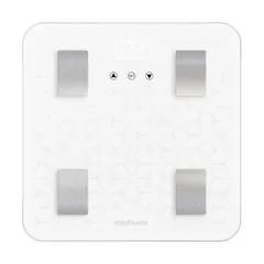 Cân phân tích sức khỏe Medisana 7in1 BS310 Connect - Cân thông minh đo mỡ, cơ, BMI, BMR, ứng dụng VitaDock+ - Đọc dễ dàng với màn hình LCD lớn