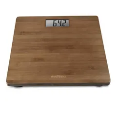 Cân Sức Khỏe Medisana 40548 PS 450 - Bề Mặt Tre Tự Nhiên, Tải Trọng 180kg, Đo BMI, Màn Hình LCD Rõ Ràng - Thiết Bị Chăm Sóc Sức Khỏe Hàng Ngày