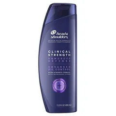Dầu Gội Head & Shoulders Clinical Strength Tím 400ml - Giảm Gàu, Kiểm Soát Dầu, Hương Cam Chanh Tươi Mát, Dành Cho Nam Nữ