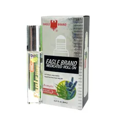 Dầu Trắng Dạng Lăn Eagle Brand Medicated Rollon 8ml - Giảm Đau, Giữ Ấm, Thoải Mái Khi Du Lịch, Hỗ Trợ Cảm Lạnh