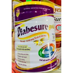 Diabesure Gold - Sữa Mát Bổ Sung Tổ Yến và Sữa Non Dinh Dưỡng Cho Người Tiểu Đường - Giúp Ăn Ngon, Ngủ Ngon, Phục Hồi Sức Khỏe