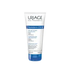 Gel Làm Sạch Da Uriage Bariederm Cica 200mL - Gel Nettoyant Dịu Nhẹ, Phù Hợp Cho Da Kích Ứng và Nhạy Cảm, Công Nghệ TLR2-Regul