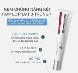 Kem Chống Nắng Đa Năng 3in1 Dermalogica Skinperfect Primer SPF30 - Bảo Vệ Da, Lót Trang Điểm Mịn Đẹp, Phù Hợp Mọi Loại Da