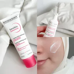 Kem Dưỡng Ẩm Bioderma Sensibio Defensive - Làm Dịu Da Nhạy Cảm, Cấp Nước Sâu, Chống Kích Ứng cho Da Hỗn Hợp và Da Nhạy Cảm 40ml