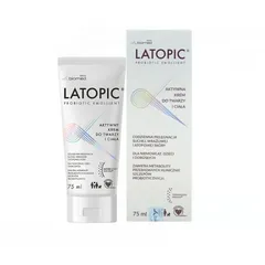 Kem Dưỡng Mặt & Toàn Thân Latopic 75mL - Giúp Cấp Ẩm, Dưỡng Da Khô, Da Dị Ứng, Không Hương Liệu, An Toàn Cho Trẻ Em