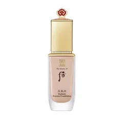 Kem Nền Whoo Cheongidan Radiant Essence Foundation 40ml - Phấn Nền Hàn Quốc Chống Nắng SPF35, Lớp Trang Điểm Tự Nhiên, Phù Hợp Mọi Loại Da