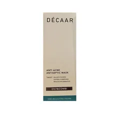 Mặt Nạ Décaar Anti-Acne Antiseptic 50ml - Hỗ Trợ Giảm Mụn, Kiểm Soát Dầu Nhờn và Se Khít Lỗ Chân Lông cho Da Dầu và Dễ Nổi Mụn