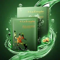 Mặt Nạ Dưỡng Ẩm Chiết Xuất Quả Mâm Xôi La Estephe - Hộp 6 Miếng Cung Cấp Độ Ẩm Sâu, Giúp Da Mềm Mịn Và Rạng Rỡ