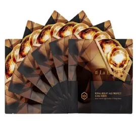 Mặt nạ La Estephe Royal Beelift Age Profect - Mặt Nạ Săn Chắc, Trẻ Hóa Da Từ Nọc Ong, Hộp 6 Miếng Dành Cho Mọi Loại Da