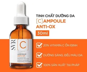 Serum SVR C Ampoule Anti-Ox 30ml - Tinh Chất Làm Sáng Da, Trẻ Hóa Da, Giảm Nếp Nhăn, Dưỡng Ẩm, Chất Lượng Cao, Cho Mọi Loại Da