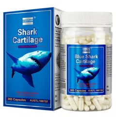 Viên Uống Shark Cartilage 750mg Costar Úc - Hỗ Trợ Khớp, Phục Hồi Sụn, Giảm Đau Viêm Khớp, Dinh Dưỡng Từ Sụn Cá Mập